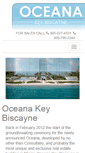 Mobile Screenshot of oceana-keybiscayne.com